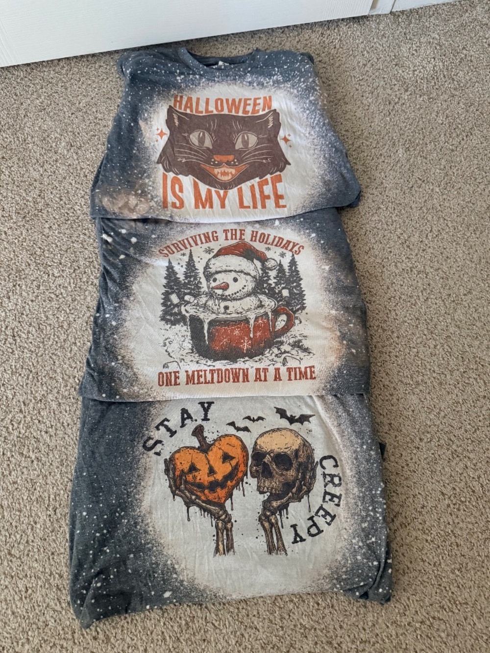 Christmas & Halloween Holiday T-shirts